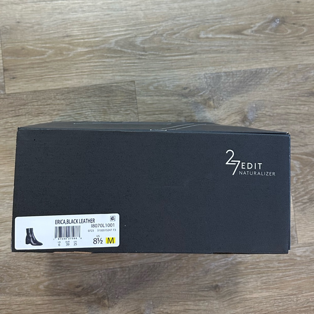 NATURALIZER BLACK BOOTIE - Picture 8 of 9